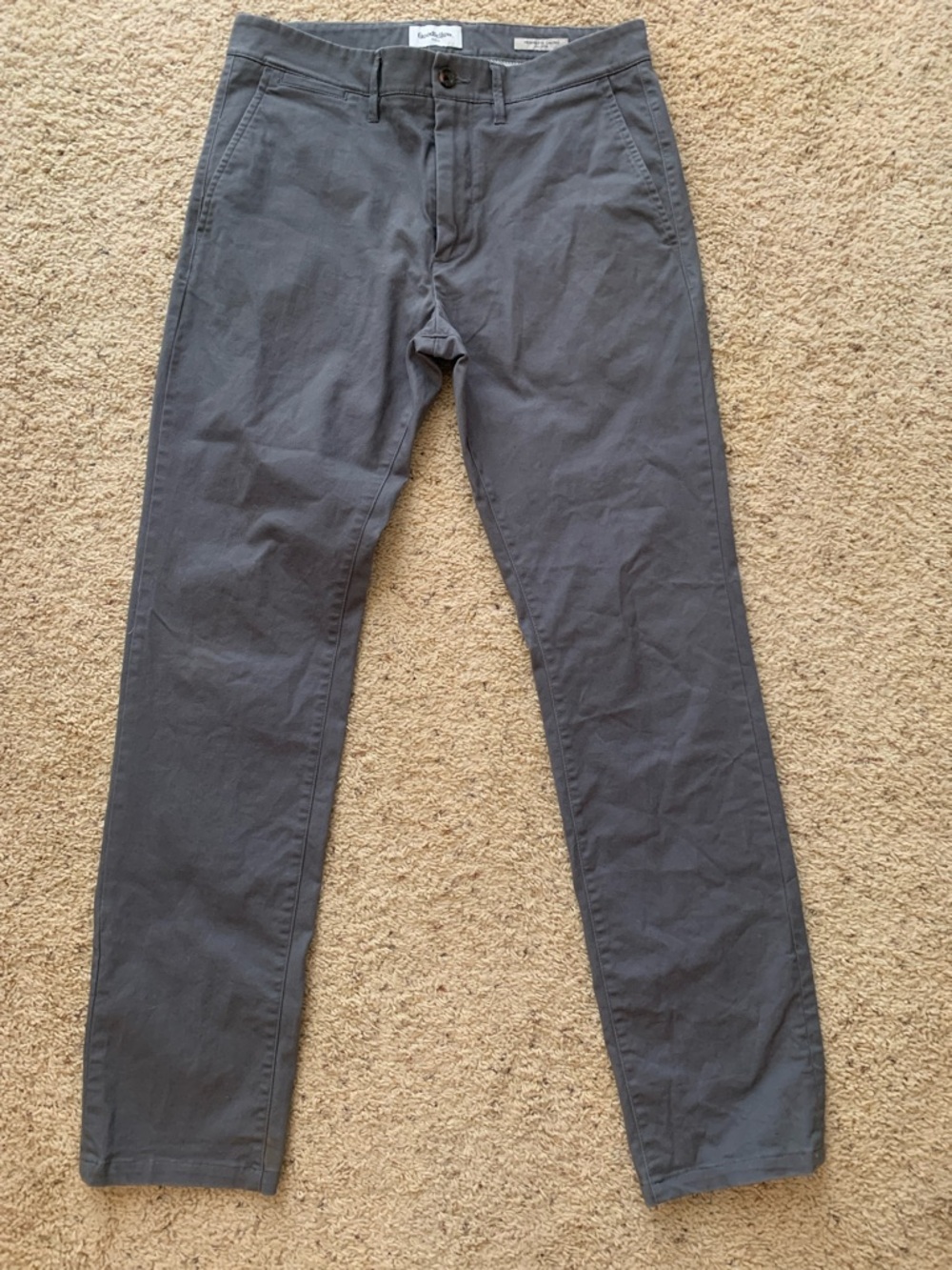 Goodfellow & Co Dark Gray Straight Chinos size 32x34